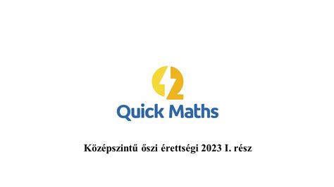 2023 októberi matek érettségi